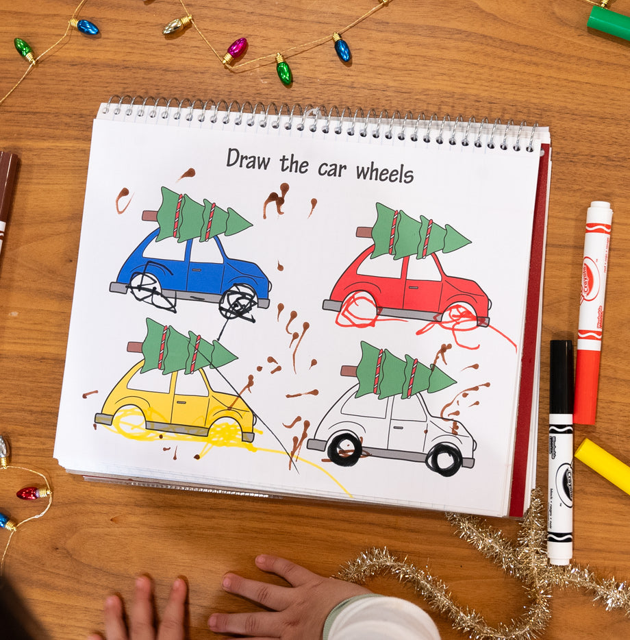 Holiday Car Wheels DIY Activity