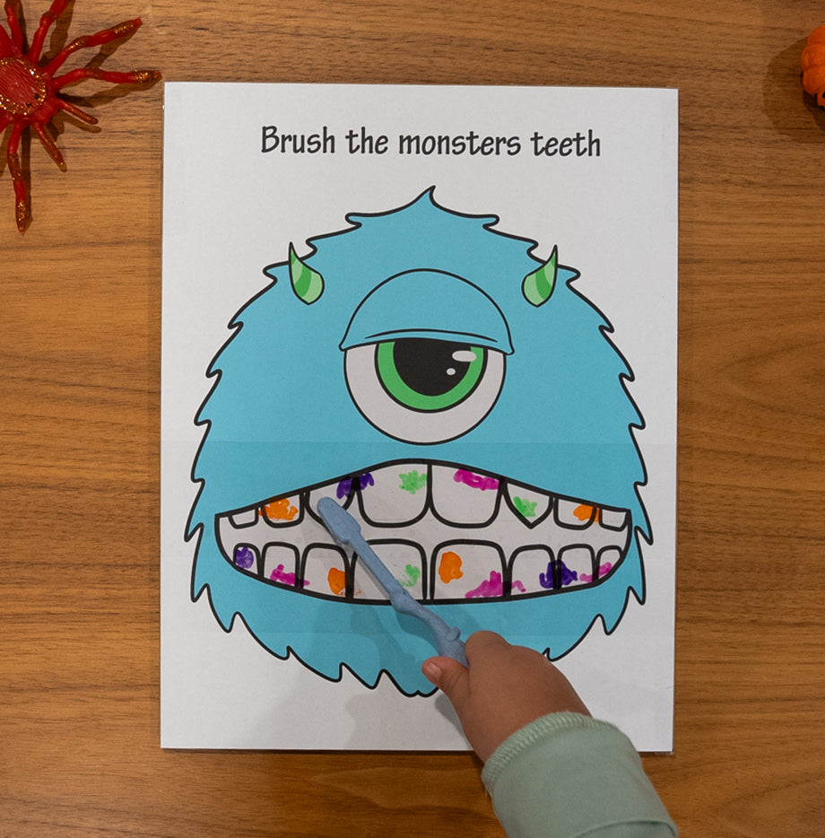 Monster Toothbrush Monster Teeth Brushing – TiffyMama