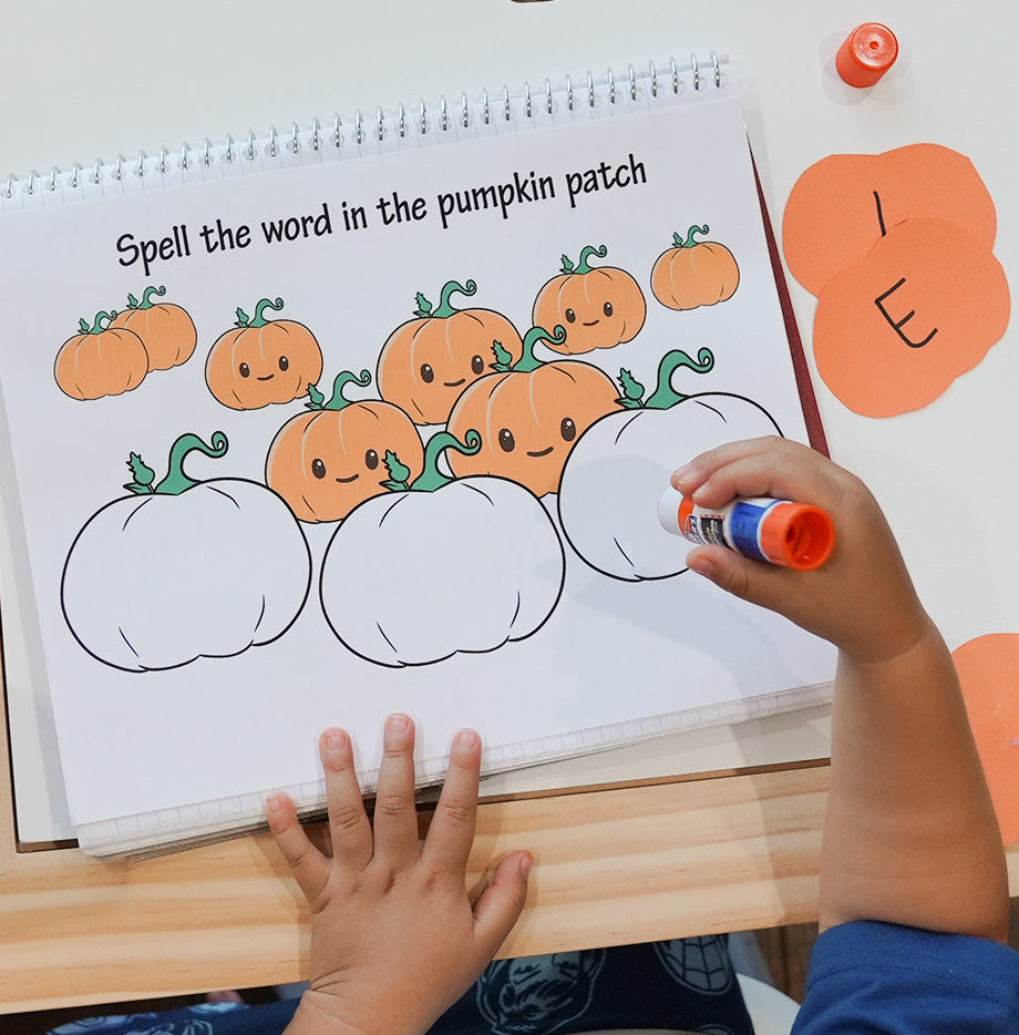 Pumpkin Patch Name Practice DIY Activity